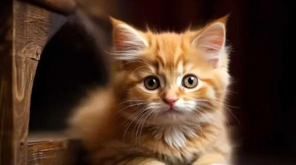 تلاش بامزه بچه گربه برای شکار نور خورشید