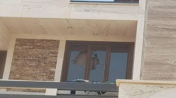 گلوله بستن خانه کشتی گیر سرشناس در گچساران + عکس 
