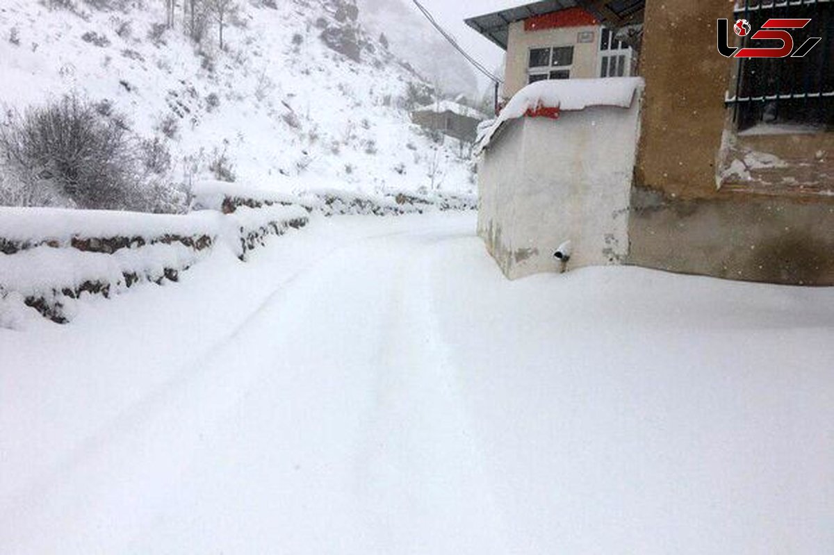 بارش ۲۰ سانتی متری برف در ارتفاعات گلستان