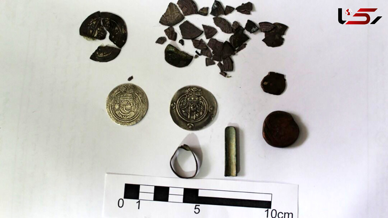 کشف 2 سکه باستانی از حفاران غیرمجاز در پاسارگاد + عکس