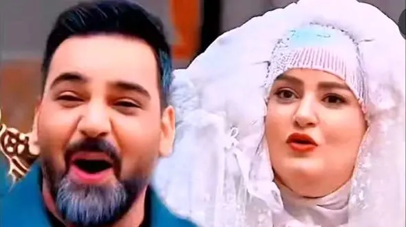 فیلم / نگاهی به جشن عروسی نعیمه نظام دوست و .../ آقای علیخانی، برو بشین کنار عروس خانم دیگه،  چرا ناز می‌کنی ؟ ...