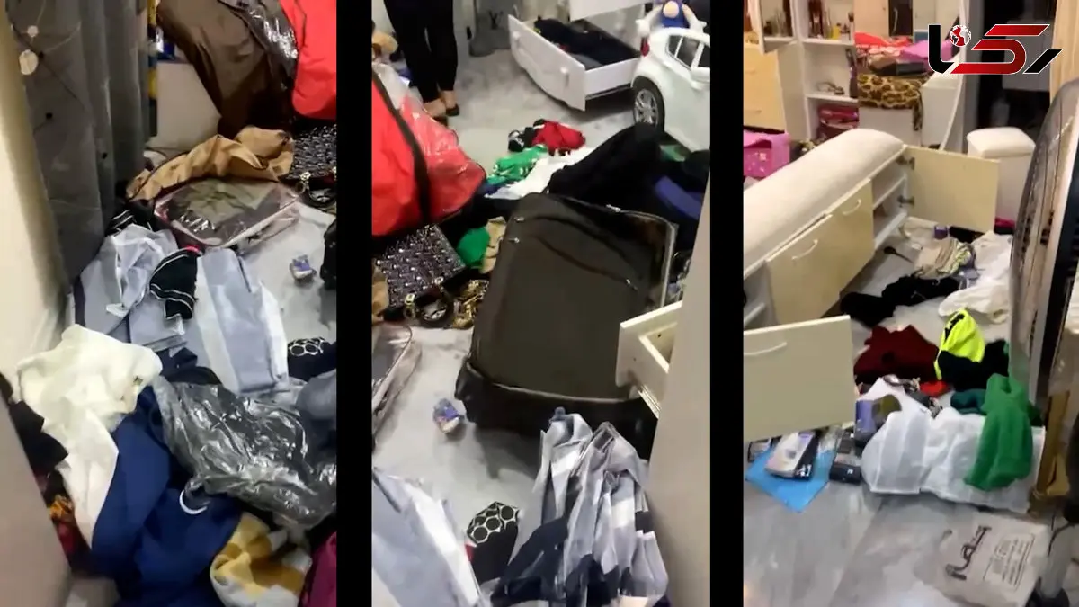 فیلم لحظه سرقت از خانه زن جوان در شرق تهران /  سرمایه ۱۵ سال زندگی‌ام در 20 دقیقه غارت شد ...
