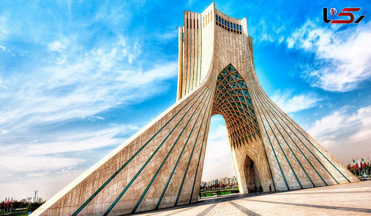 نماد تهران نم کشید / برج آزادی فرو می ریزد؟ +عکس