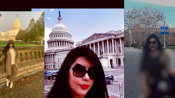 بازداشت نازنین برادران دست راست رضا پهلوی در خاک ایران /  رها پرهام ( اسم مستعار ) کیست ؟! + عکس ها 