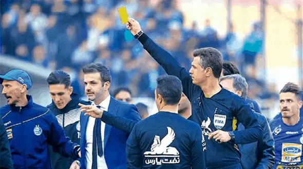 اعتراض استقلال به داوری زاهدی فر در دربی !