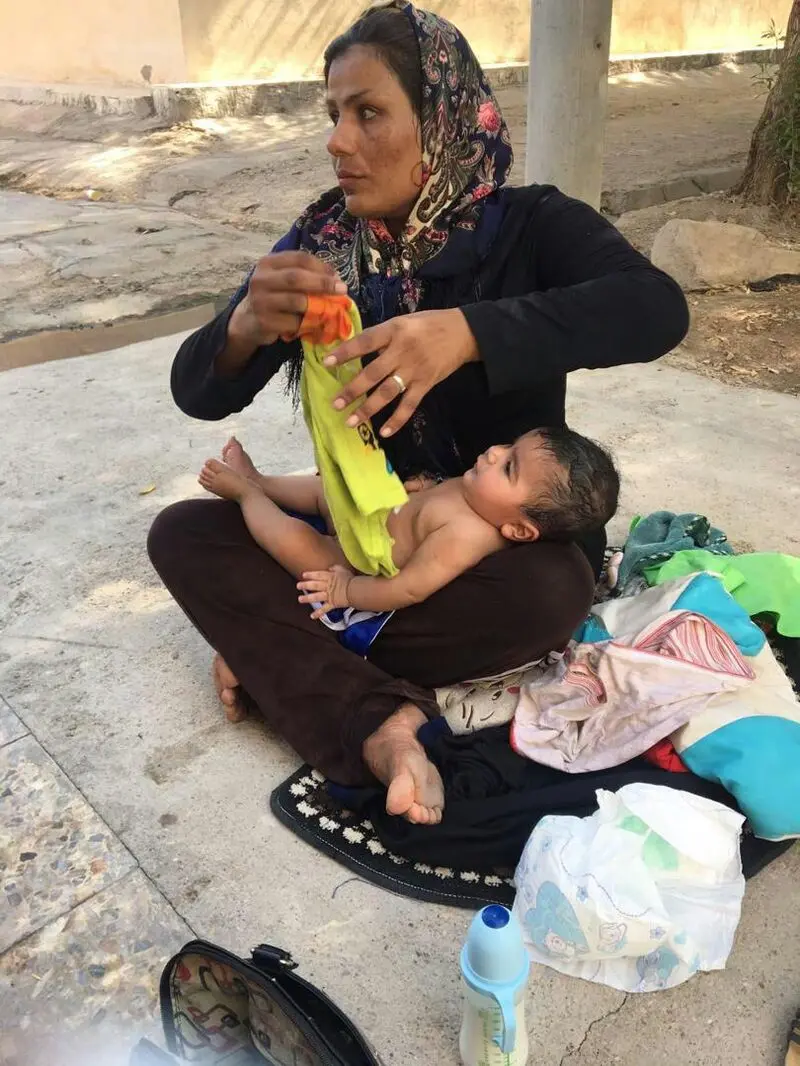 مورچه آبادان بچه