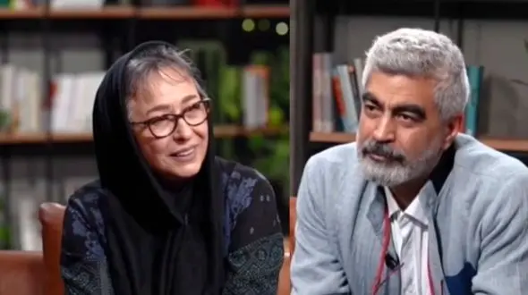  تعریف و تمجید سروش صحت از زیبایی آزینا حاجیان / به چشم خواهری خیلی زیبا هستید/ فتبارک الله احسن الخالقین