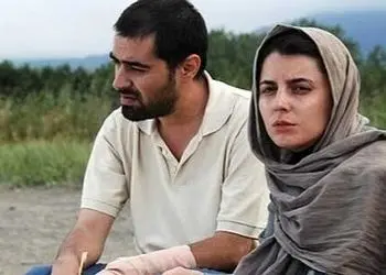 فیلم/ سکانس فوق عاشقانه شهاب حسینی و لیلا حاتمی  / ما کاملا شبیه همیم طرز نگاهامون دو دو زدن چشامون ...