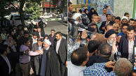 فیلم لحظه حضور  روحانی و رئیسی پای صندوق های  انتخابات ریاست جمهوری! + عکس