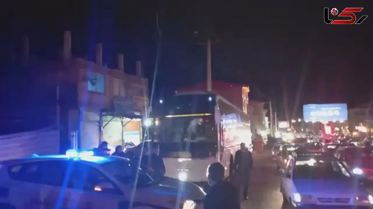 فیلم لحظه هوشیاری پلیس مازندران که جلوی مرگ 20 مسافر را گرفت + جزئیات 