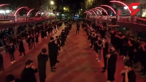 عزاداری دهه محرم شهر چشمه های بهشتی سرعین حال و هوایی دیگر دارد