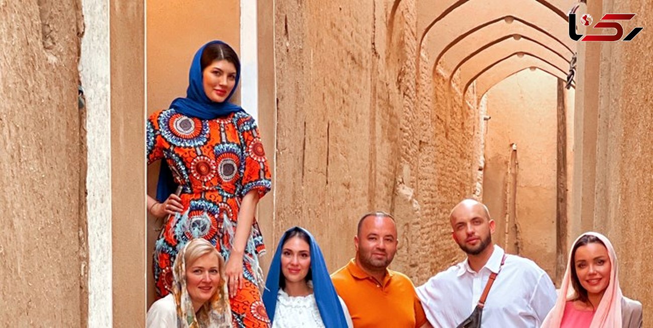 عکس زیبایی حجاب زنان جذاب روس در ایران ! / این خانم شیک کیست ؟ 