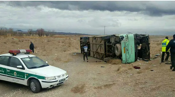 رکورد شکنی تصادفات اتوبوس ها در ٢٤ ساعت گذشته! +تصاویر