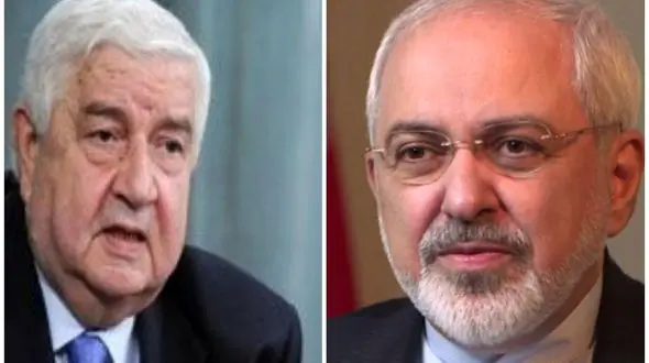 تماس تلفنی ظریف با وزیر امور خارجه سوریه 