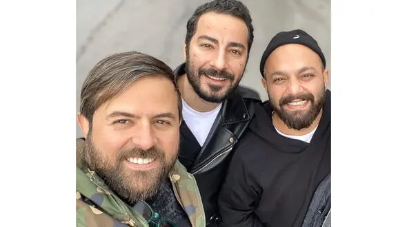 هومن سیدی و قورباغه ای ها + عکس 