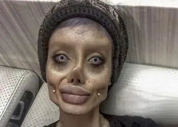 عکس های چهره واقعی سحر تبر بلاگر معروف اینستاگرامی / در واقعیت قابل شناسایی نیست