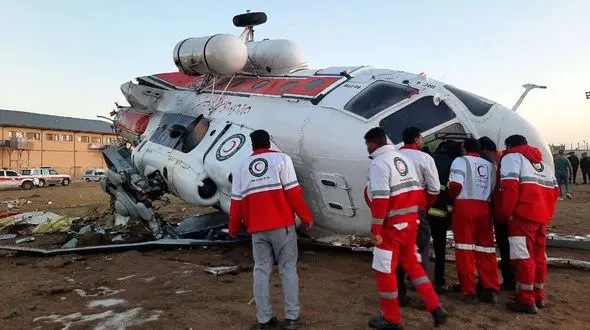 آخرین خبر از سرنوشت بالگرد وزیر ورزش بعد از سقوط مرگبار + عکس