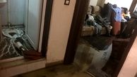 فیلم ورود سیلاب به خانه های ساکنان پردیس در استان تهران 