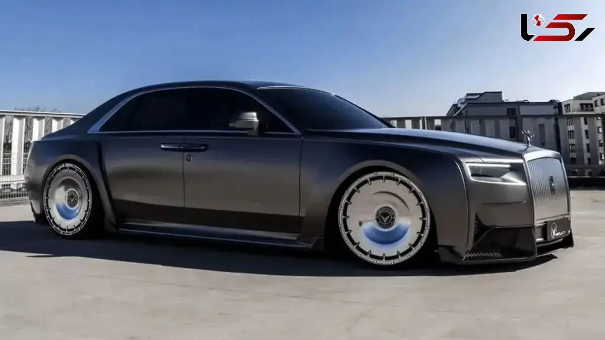 لباس گنگستری بر تن رولزرویس گوست؛ هیولایی که خیابان ها را تسخیر می کند