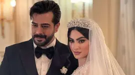 فیلم / نگاهی به کارت عروسی پینترستی مریم مومن و سهیل قاصدی به همراه گیفت های عروسی جذابشان 