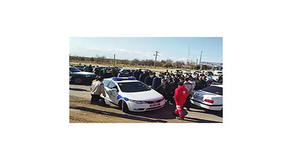 مسدود شدن جاده اشترینان به ملایر  / علت چه بود ؟ + فیلم