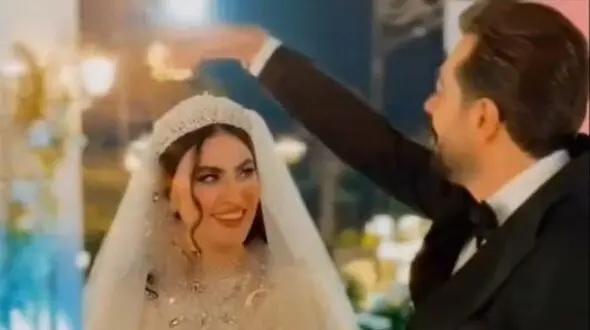 فیلم / جزییات دیده نشده از عروسی باشکوه مریم مومن / خلاقیت استا قناد در تزیین کیک که زیباترین کیکی ایران لقب گرفت