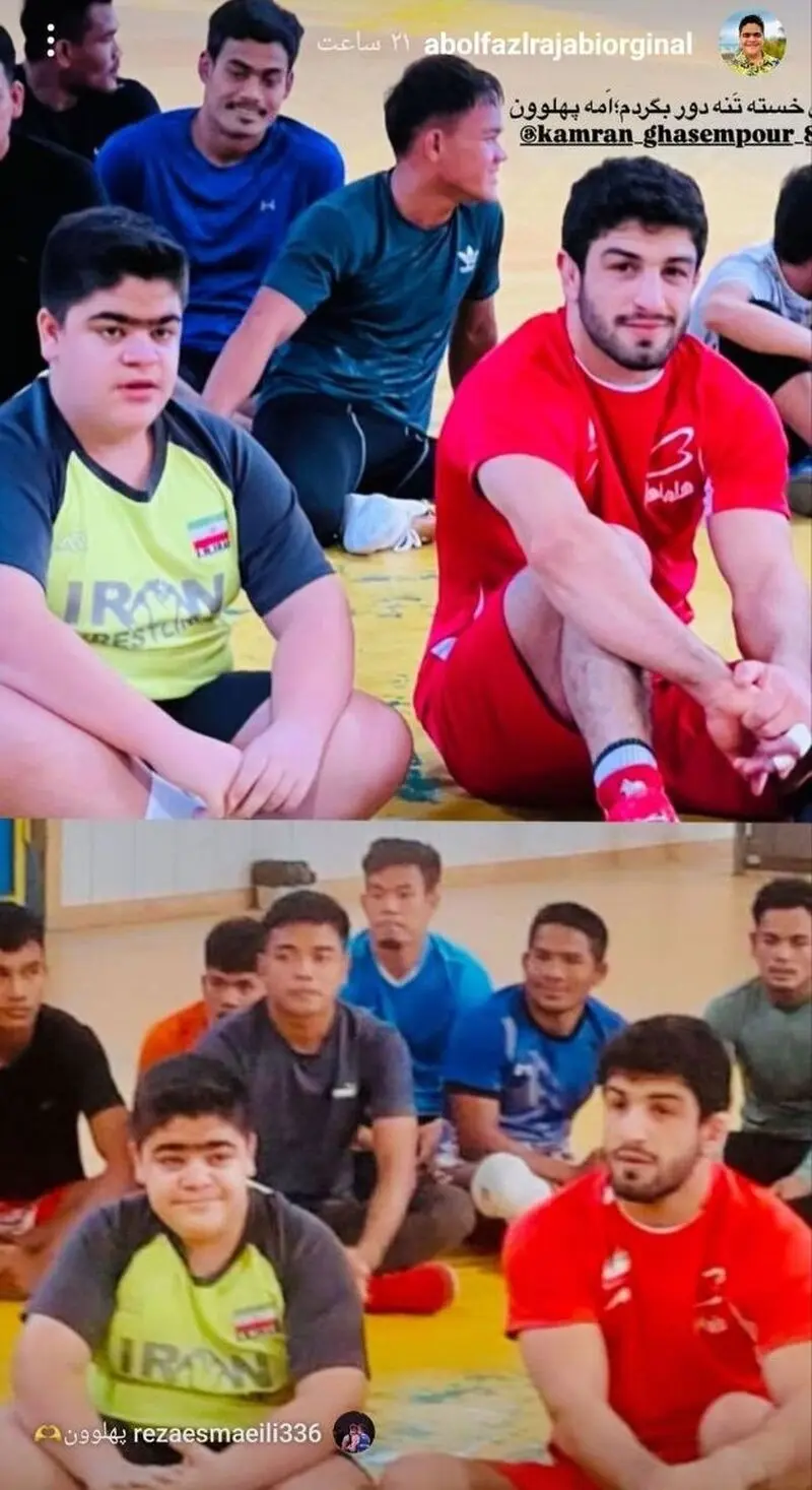 ابوالفضل رجبی و کامران قاسمپور
