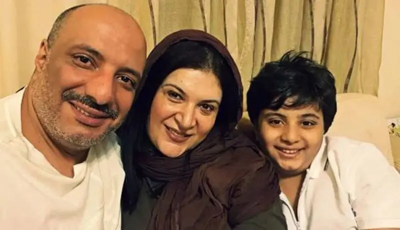 امیر جعفری و همسرش