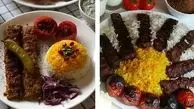 تزئین کباب کوبیده و پلو برای مهمانی‌ های لوکس