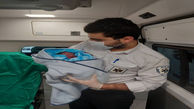  نوزاد عجول در آمبولانس اورژانس قزوین به دنیا آمد + عکس