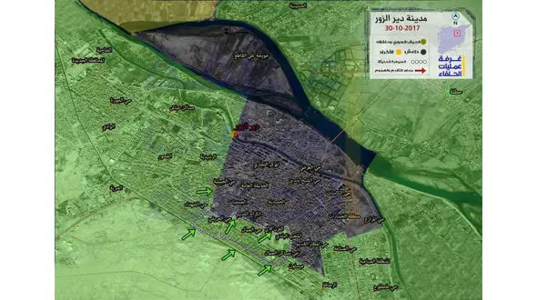ارتش سوریه استادیوم ملی در شهر دیرالزور را باز پس گرفت