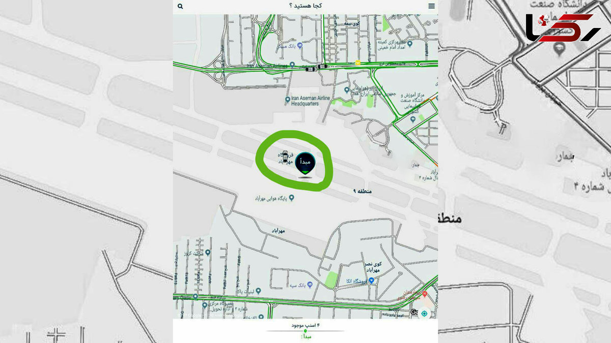 اتفاق عجیب در فرود گاه مهرآباد + عکس