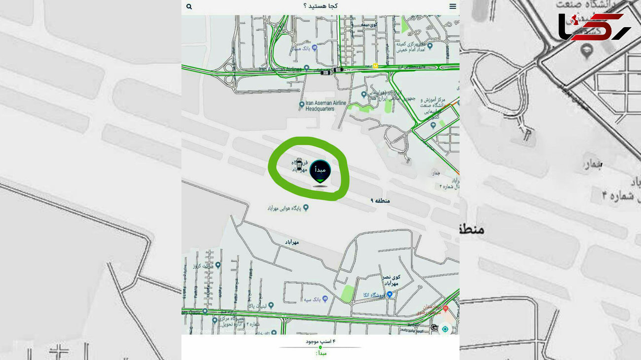 اتفاق عجیب در فرود گاه مهرآباد + عکس