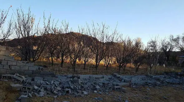 انسداد برخی راه های روستایی پس از زلزله در کرمان 