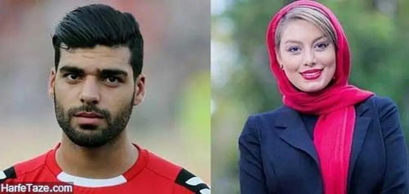 مهدی طارمی و سحر قریشی 
