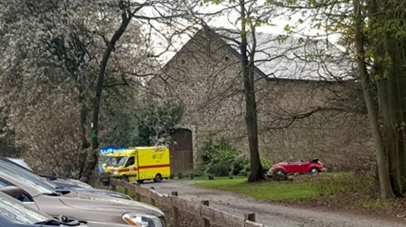 خودروی آمبولانس ماشین عروس یک زوج در شب مراسم عروس شان شد+ عکس
