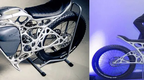 تولید نخستین موتورسیکلت با فناوری چاپ سه‌ بعدی +فیلم و عکس 