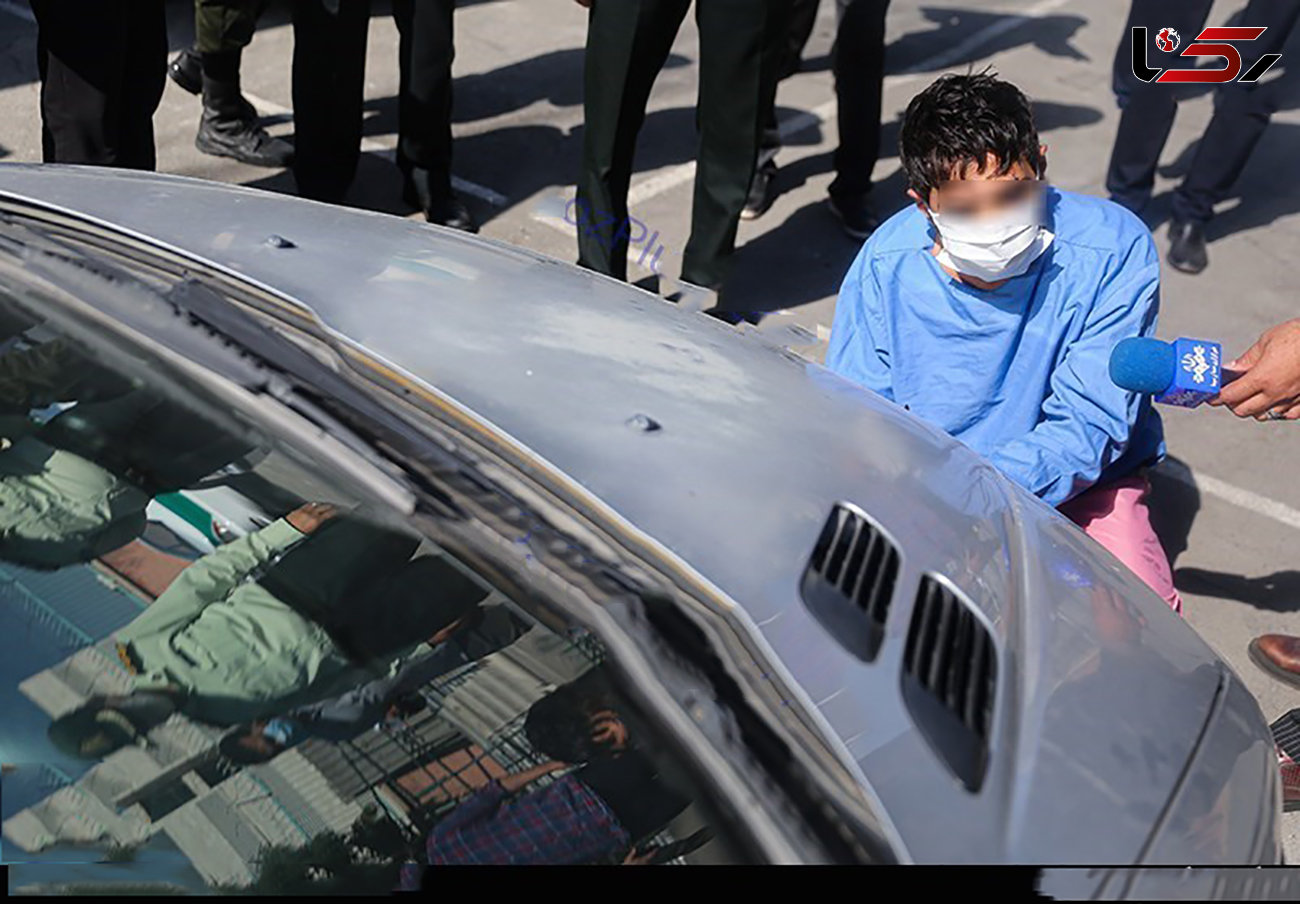  دستگیری سارق حرفه ای در تهرانسر / باز کردن کاپوت جلوی 206 در 3 سوت + عکس