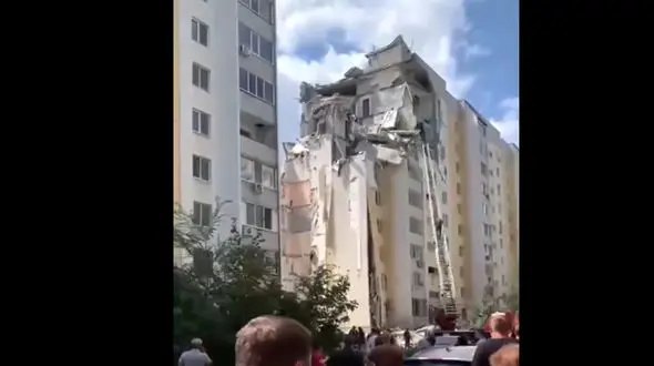 فیلم محل انفجار هولناک در ساراتوف روسیه