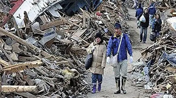 فیلمی انتشار نیافته از زلزله ۹ ریشتری ژاپن در سال ۲۰۱۱