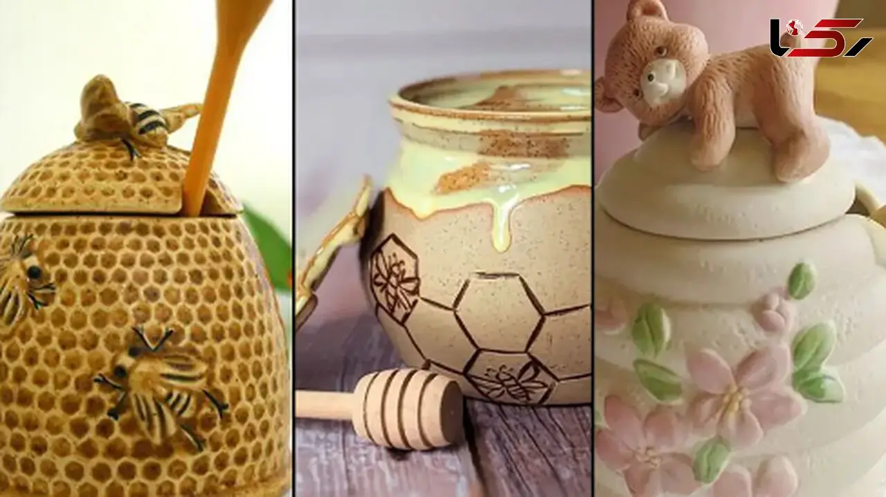 با ظرف عسل شیک، صبحانه شما به یک اثر هنری تبدیل می‌ شود