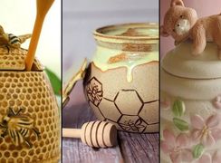 با ظرف عسل شیک، صبحانه شما به یک اثر هنری تبدیل می‌ شود