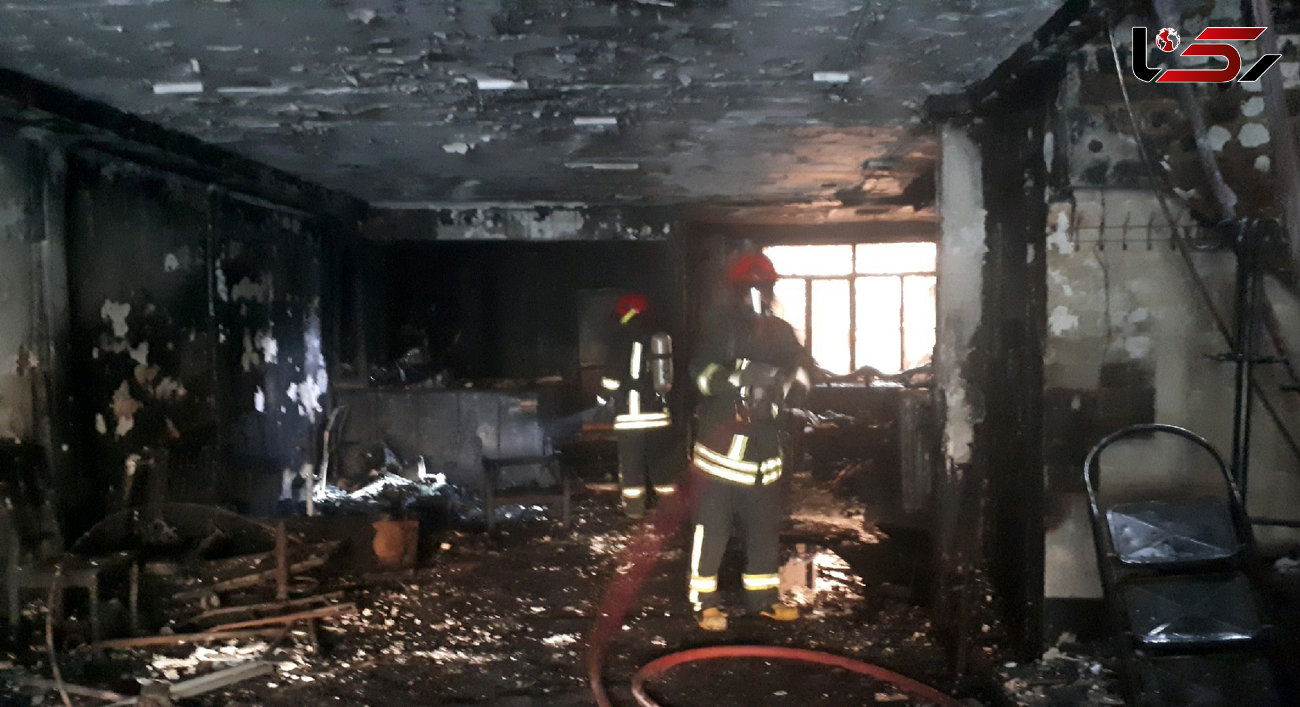مرگ وحشتناک 3 تن در پی آتش سوزی خانه در کوهسنگی + عکس 
