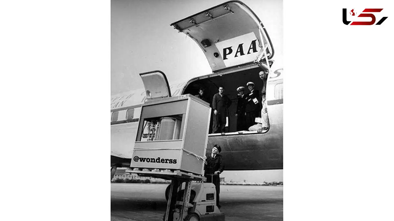  جابجایی یک حافظه 5 مگابایتی سال 1930 + عکس