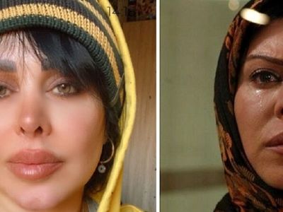 عکس / ژست صمیمی «پوری بنایی و فلور نظری» در دهه 90 قبل مهاجرت فلور