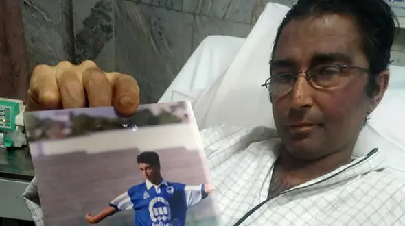 حادثه ناگوار برای بازیکن استقلال + عکس