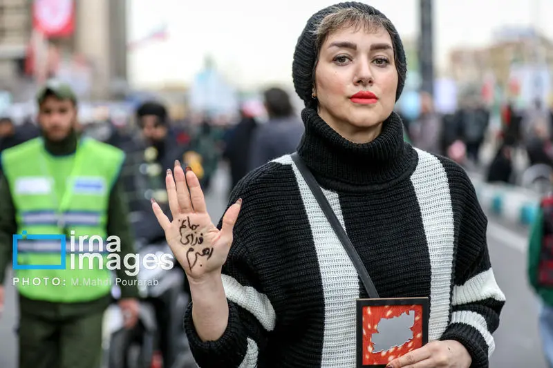 حضور مردم ایران در راهپیماتیی 22 بهمن 1404