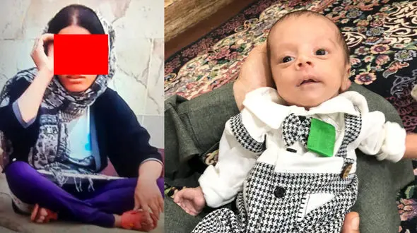 راز زنی با دمپایی قرمزچیست ؟! / عجیب ترین نوزاد ربایی در خرمشهر + عکس