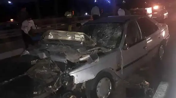 7کشته و زخمی در تصادف هولناک پژو با کوییک در جاده کوهدشت