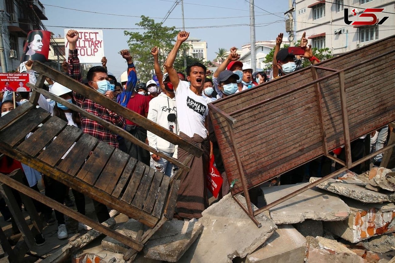 18 کشته در اعتراض میانمار